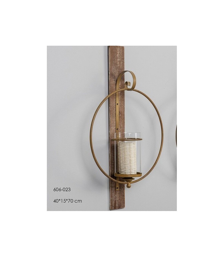 PORTAVELAS REDONDO PARED MORELIA