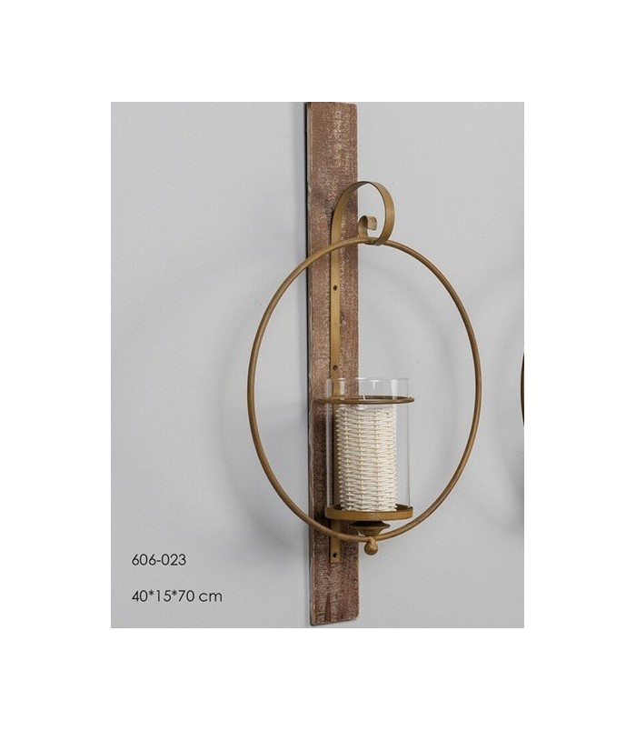 PORTAVELAS REDONDO PARED MORELIA