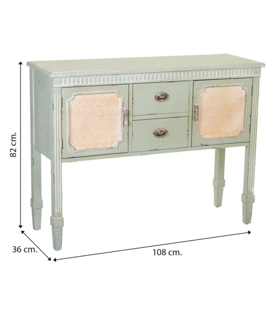 APARADOR MADERA REJILLA