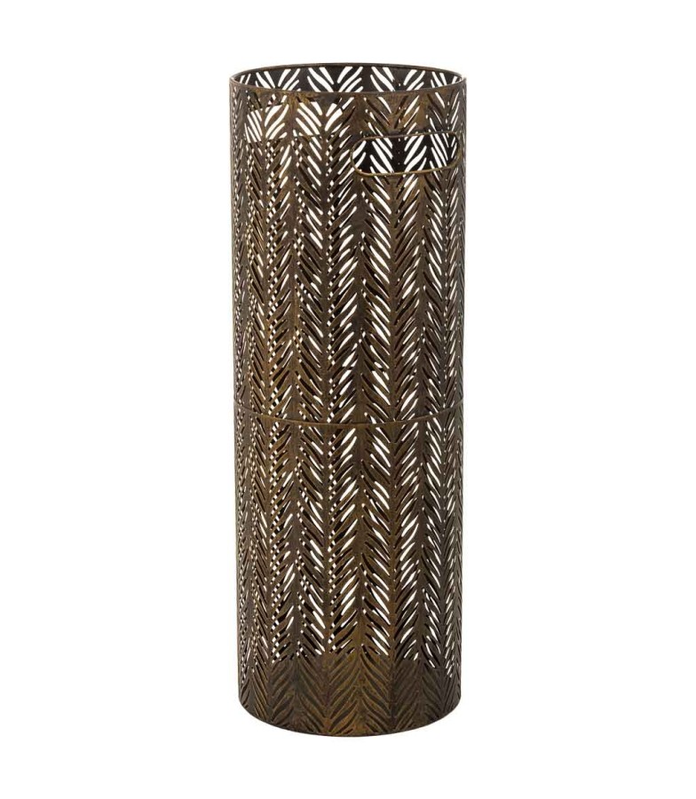 PARAGUERO REDONDO METAL DORADO