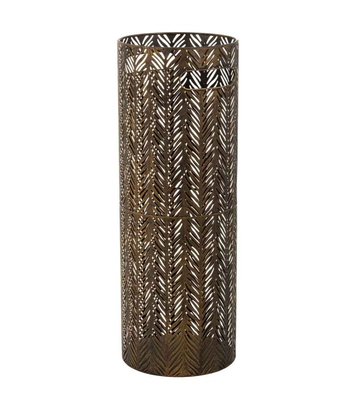 PARAGUERO REDONDO METAL DORADO