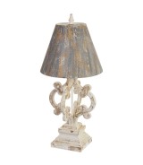 LAMPARA SOBREMESA MADERA/METAL