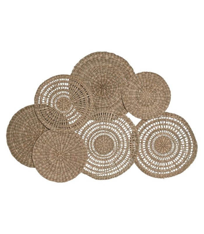 DECORACION PARED ESPARTO