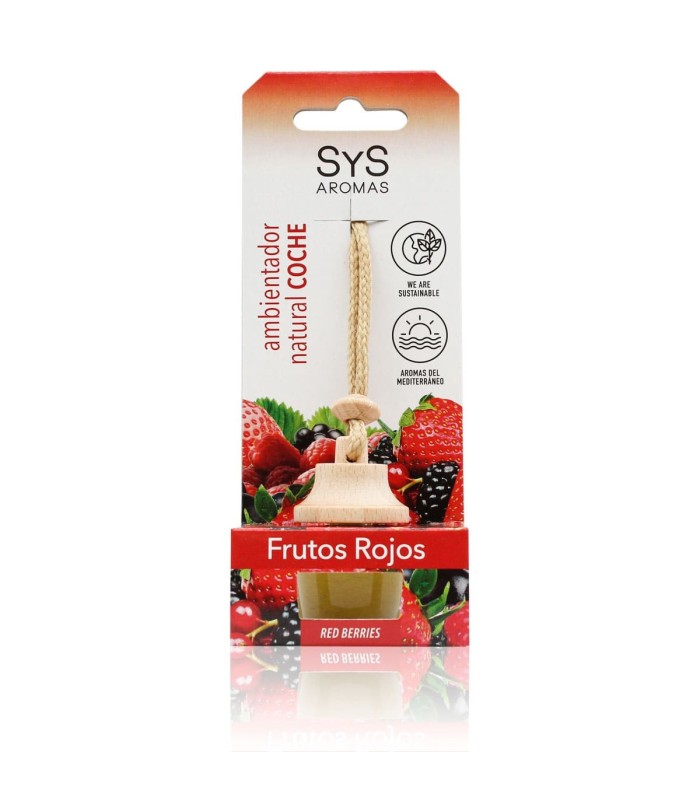 AMBIENADOR COCHE FRUTOS ROJOS