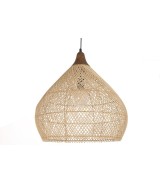 LAMPARA TECHO BAMBU MANGO NATURAL