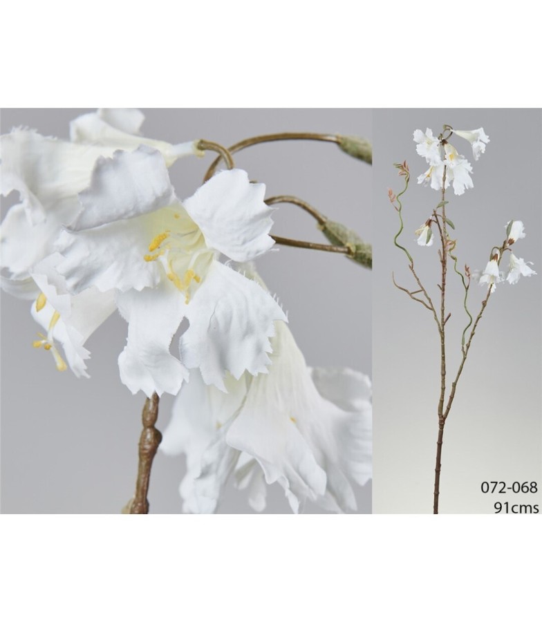 Rama campanilla blanca 91 cms